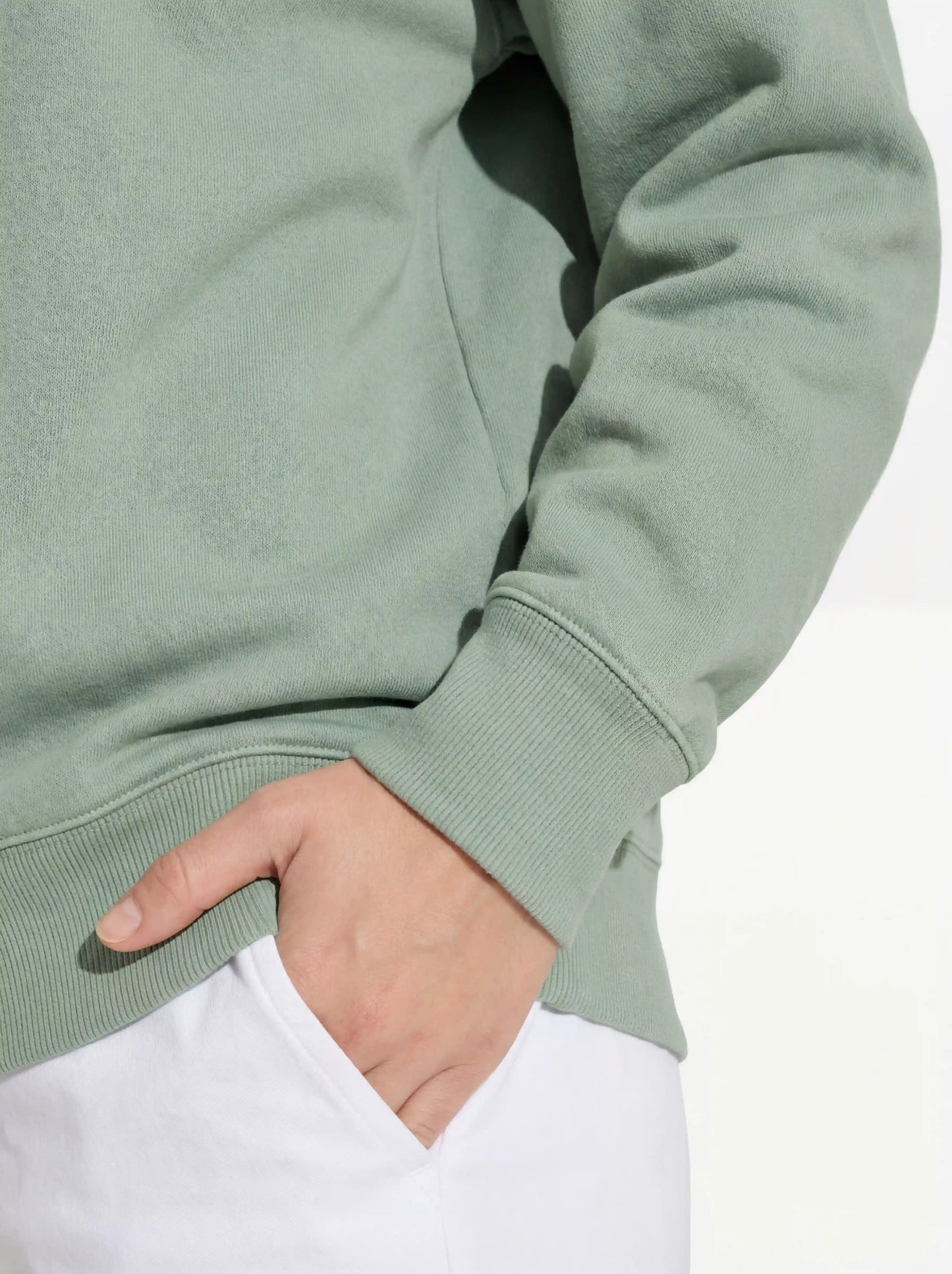 Oversized Cotton Crewneck Sweatshirt