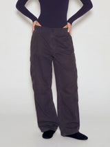 Oversized Bungee Hem Cargo Pants