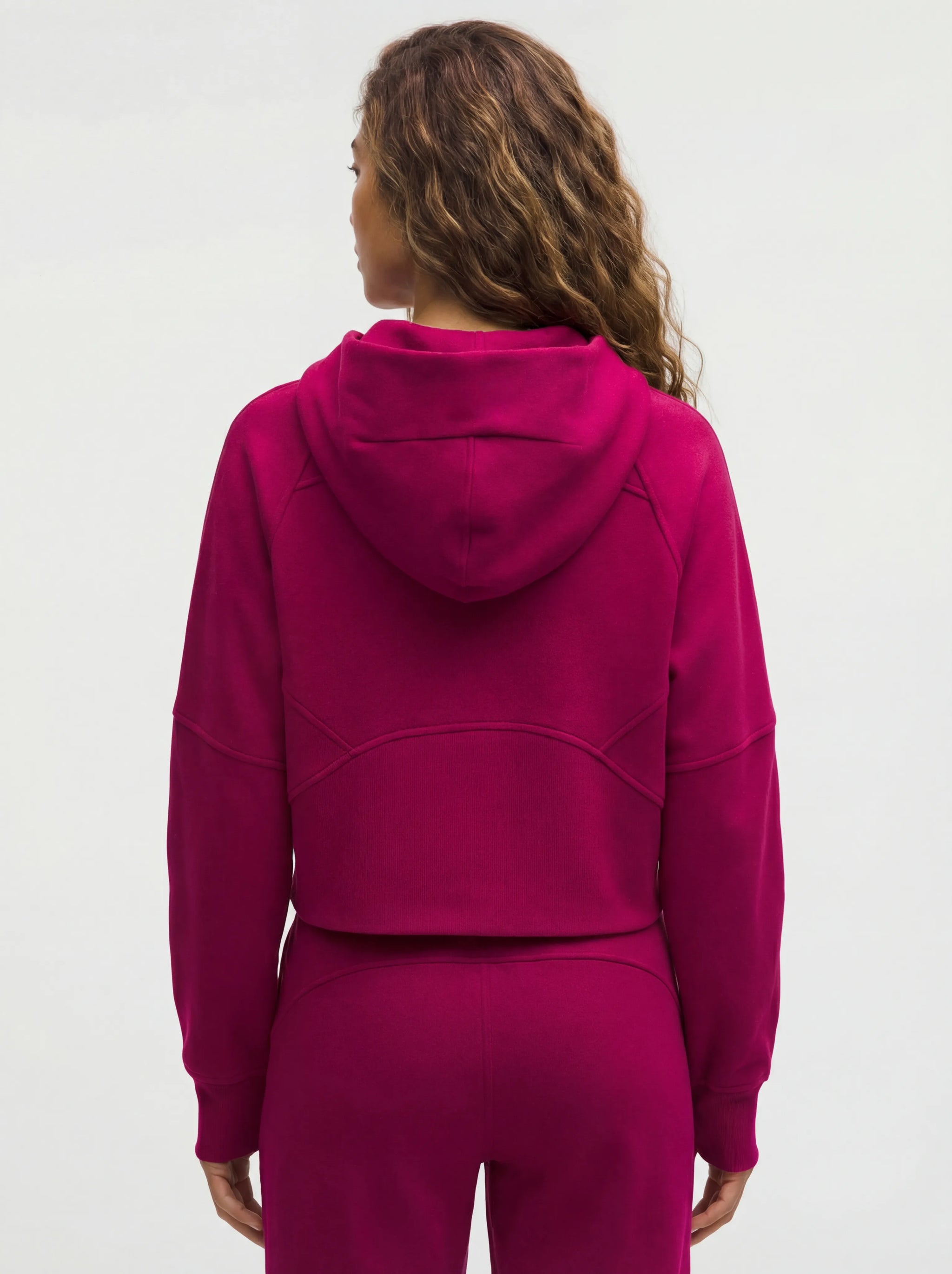 Oversized Cotton Blend Waist Hoodie with Thumbholes