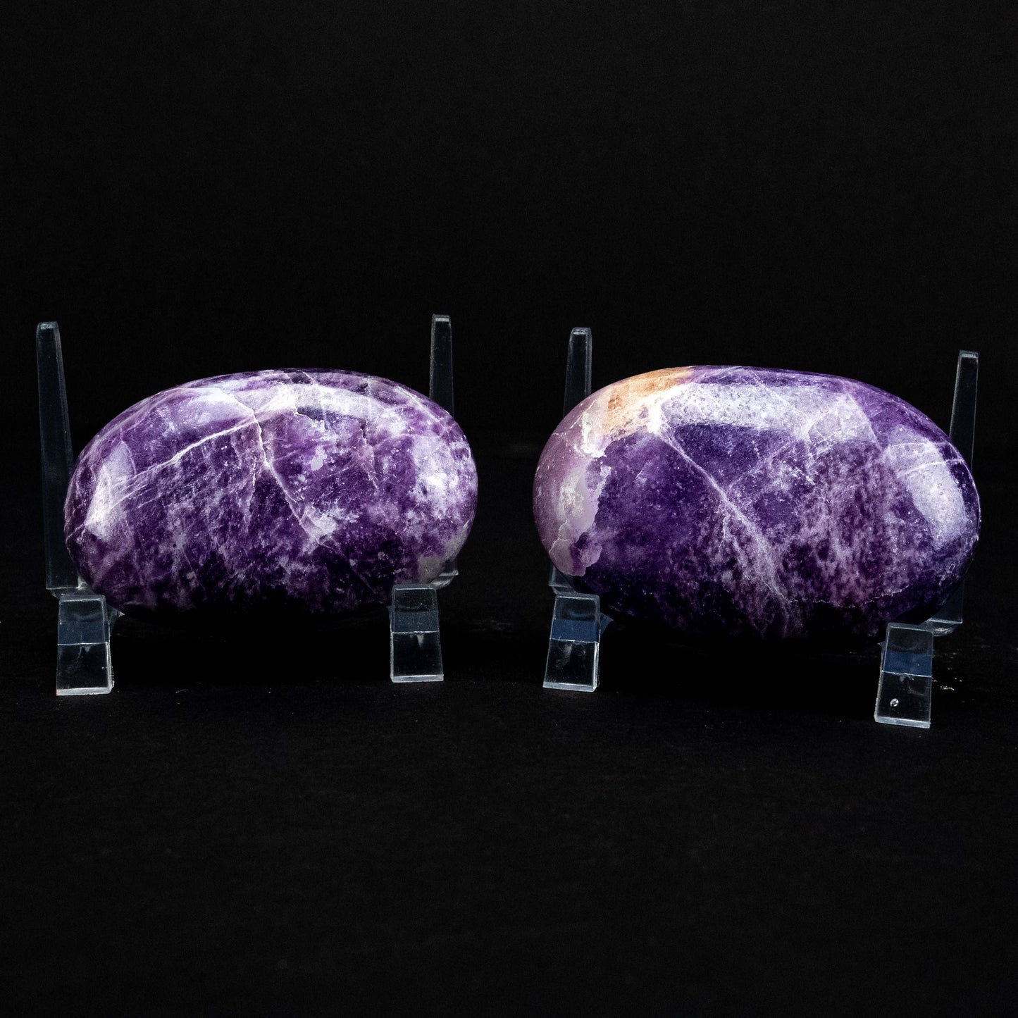 Lepidolite Palm Stone