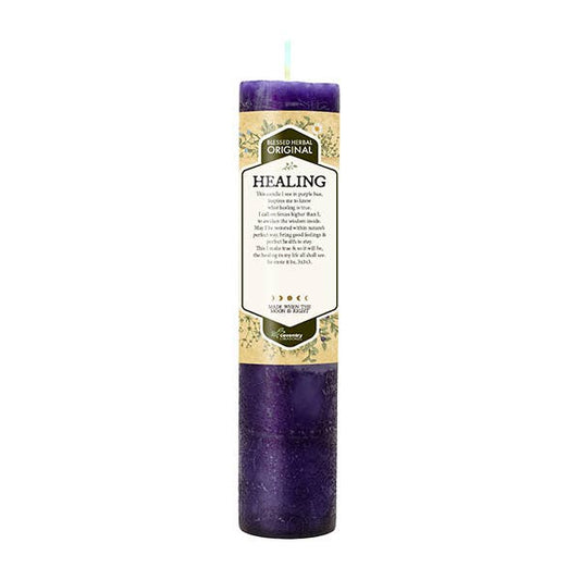 Blessed Healing Herbal Candle