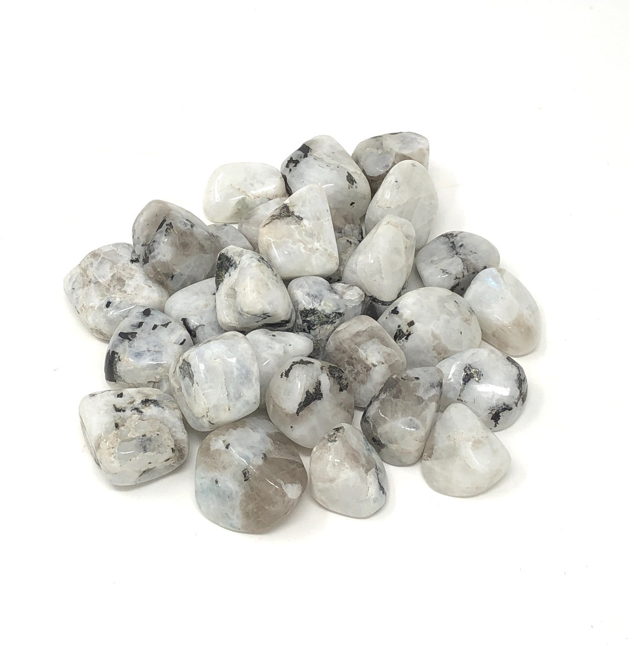 Rainbow Moonstone Tumbles