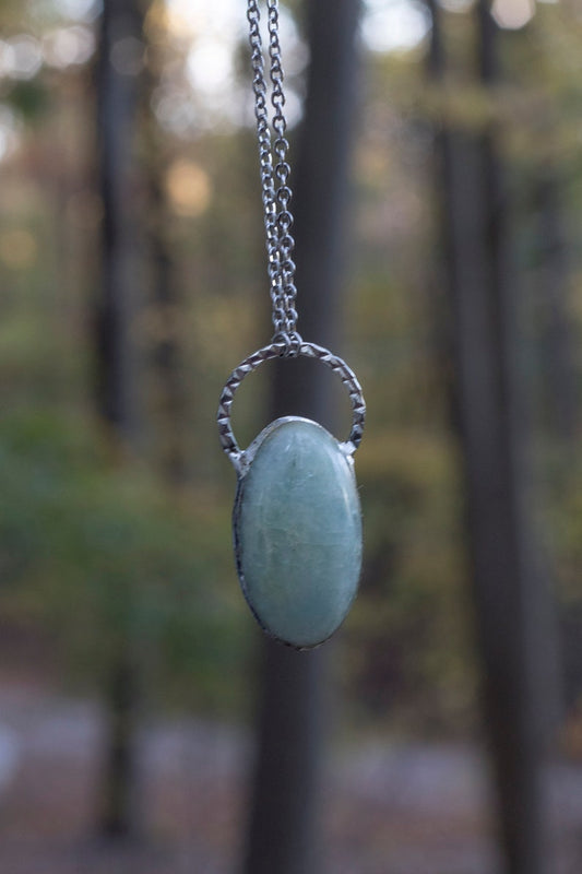 Aquamarine Pendant Necklace